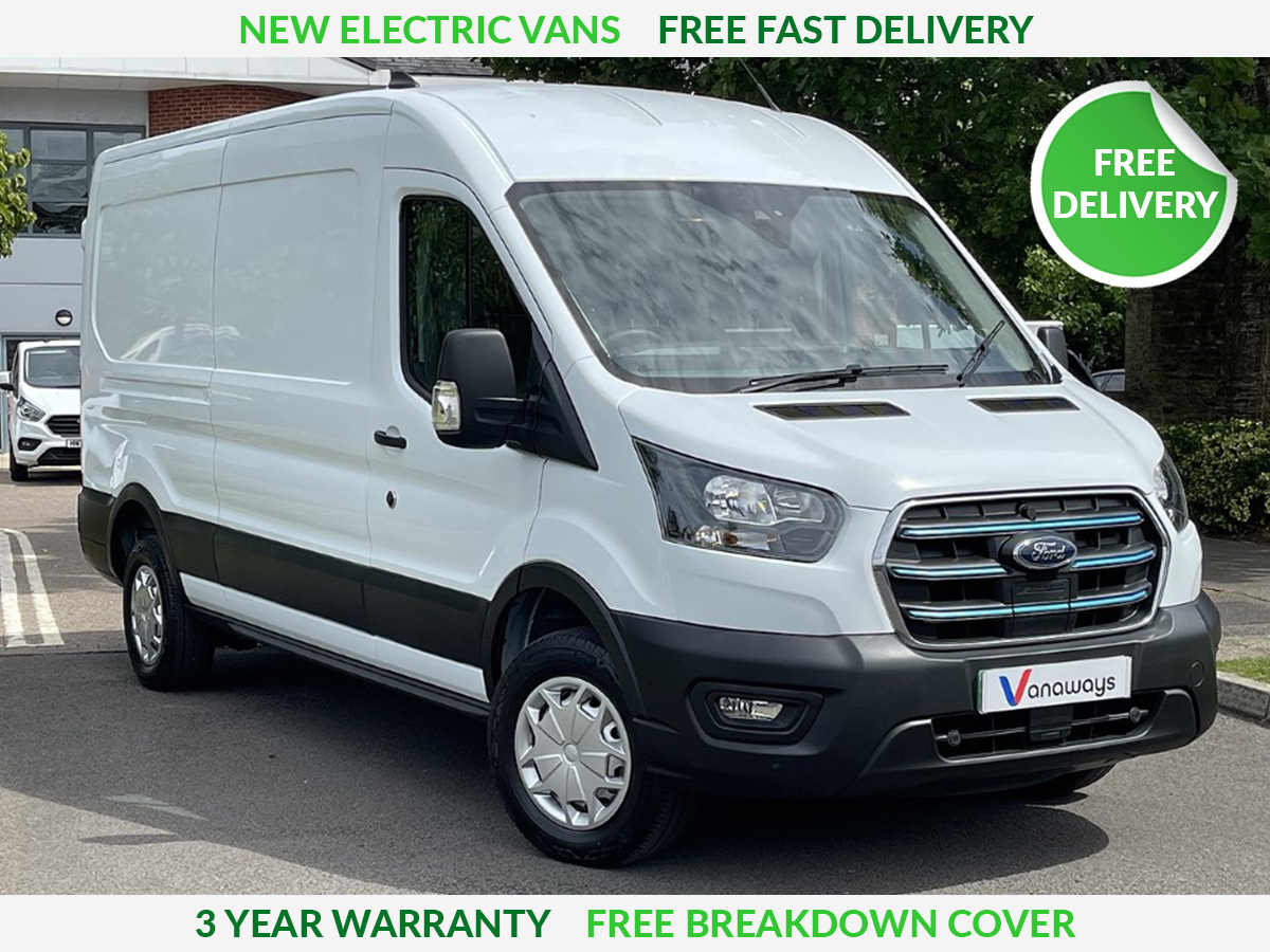 Ford E-Transit 350 L2 RWD 135kW 68kWh H2 Leader Van Auto